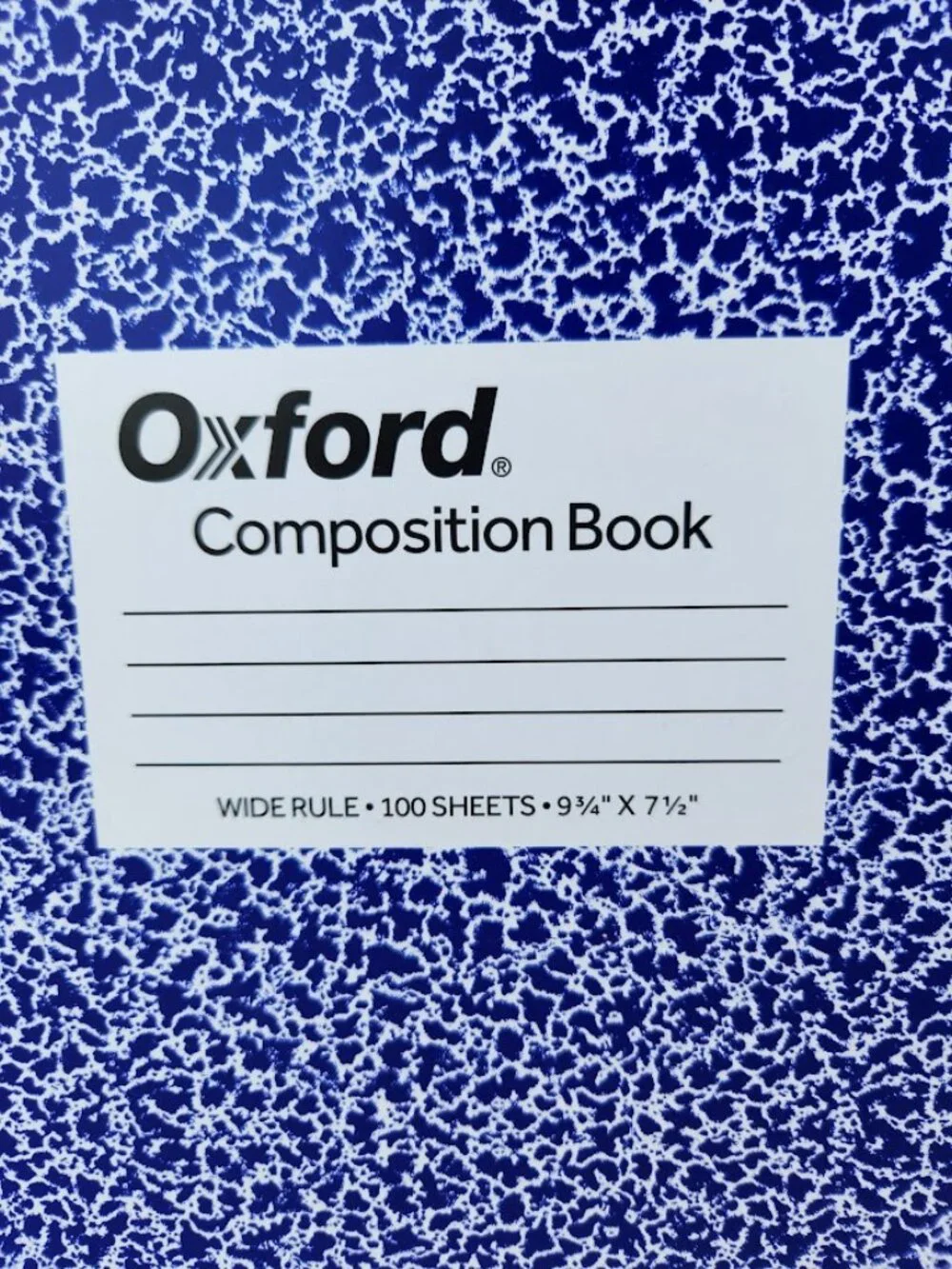 Oxford composition notebook